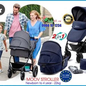 Xe Day Cho Be So Sinh Kinderkraft Moov 2in1 3