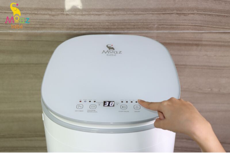 Máy giặt quần áo kèm sấy khô cho bé Moaz BÉBÉ MB-068 3 may giat kem theo say