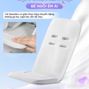 Xe đẩy gấp gọn Chilux M05 cho bé an toàn và tiện lợi - Ảnh 15