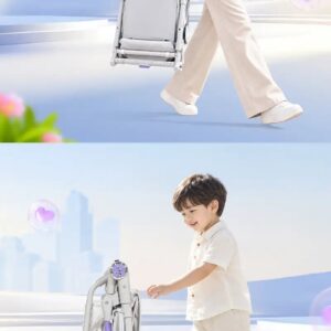 Xe đẩy gấp gọn Chilux M05 cho bé an toàn và tiện lợi - Ảnh 4