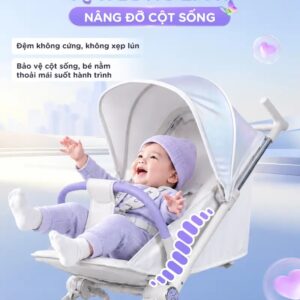 Xe đẩy gấp gọn Chilux M05 cho bé an toàn và tiện lợi - Ảnh 8