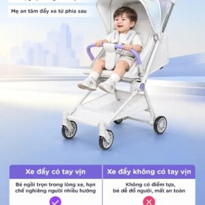 Xe đẩy gấp gọn Chilux M05 cho bé an toàn và tiện lợi - Ảnh 9