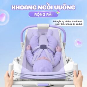 Xe đẩy gấp gọn Chilux M05 cho bé an toàn và tiện lợi - Ảnh 11