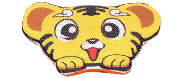 Gối lưới thông hơi Thái Toàn hình hổ con