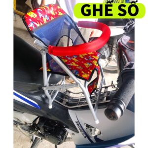 Ghế ngồi xe số xếp gọn có vòng bảo vệ - Ảnh 12