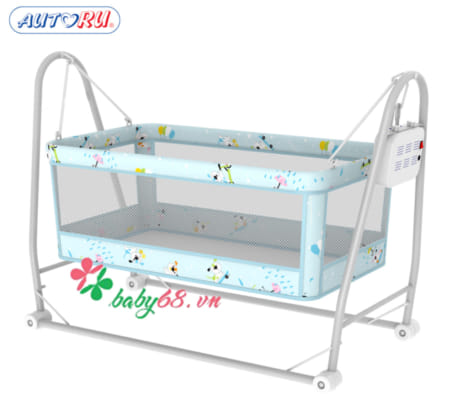 Nôi trẻ em mềm một tầng Autoru 2 sao AUAC2S