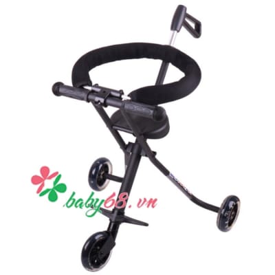 Xe đẩy 3 bánh gấp gọn thông minh