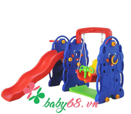 Bộ xích đu cầu trượt QQ976