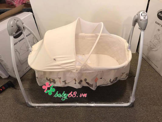 Nôi tự động cao cấp cho bé Mastela SG239