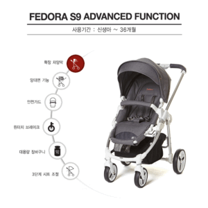 Xe đẩy 2 chiều Fedora S9 NEW