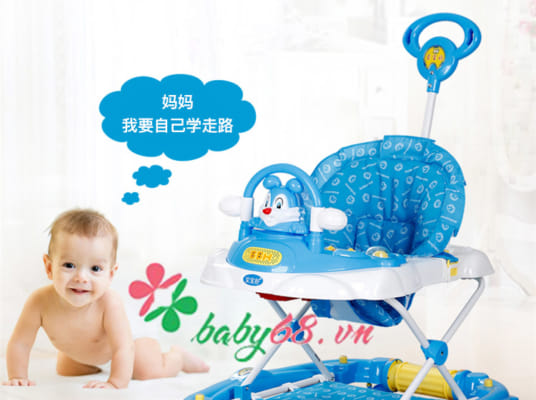 Xe tập đi đa năng cao cấp 3290E