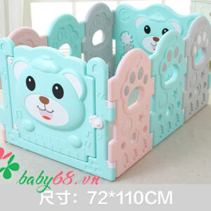 Quây cũi nhựa Teddy