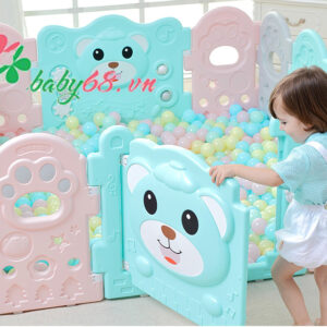 Quây cũi nhựa Teddy