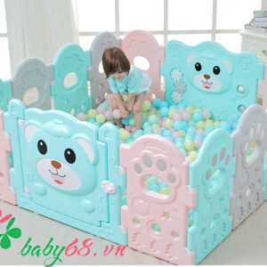 Quây cũi nhựa Teddy