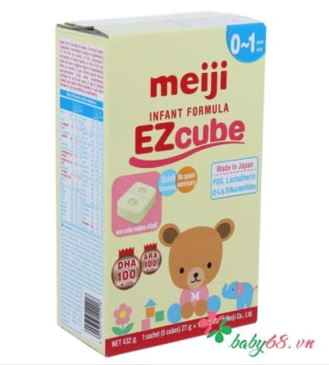 Sữa Meiji 0 Infant Formula EZcube