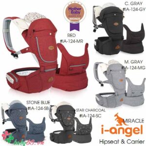 Diu Ngoi I Angel Miracle Hipseat Baby Carrier