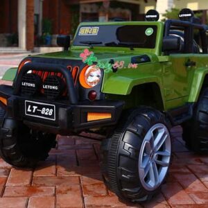 Xe O To Dien Tre Em Lt 828 Mau Bo Doi 1