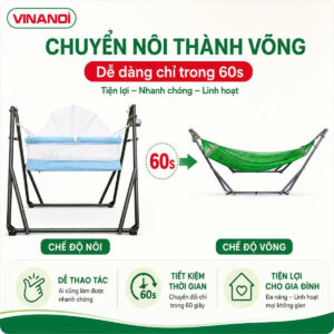 Nôi Võng đa năng tự động VINANOI – NV80 - Ảnh 9