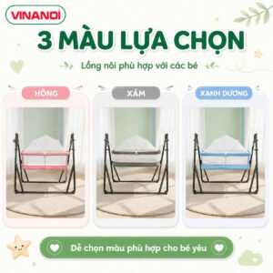 Nôi Võng đa năng tự động VINANOI – NV80 - Ảnh 11