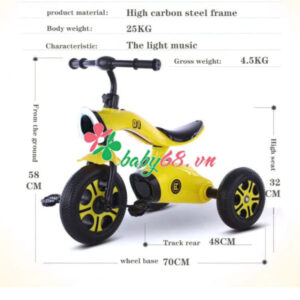 Xe Dap 3 Banh F6 Phong Cach Moi 1 1