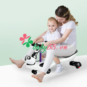 Xe Lac Gau Truc Pada Hlz 228 Co Banh Den Led Sang 1