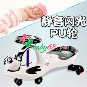 Xe Lac Gau Truc Pada Hlz 228 Co Banh Den Led Sang 5