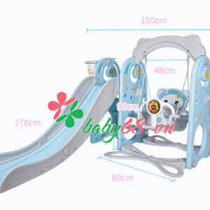 Bo Cau Truot Kem Xich Du Va Bong Ro Hobby 308 5