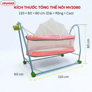 Nôi võng tự động Vinanoi NV2080 - Ảnh 10