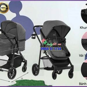 Bo Xe Day Kem Noi Xach Tay Kinderkraft Juli 2in1 3