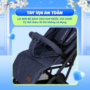Xe đẩy gấp gọn Chilux M02 - Thiết kế khoa học, Tính năng vượt trội - Ảnh 16