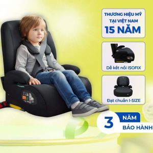 Ghế Booster ô tô Zaracos Simon 1068 I-Size cho bé từ 5 tuổi