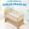 Nôi giường cho bé đa năng 6 nấc nâng hạ Chilux Peace N6