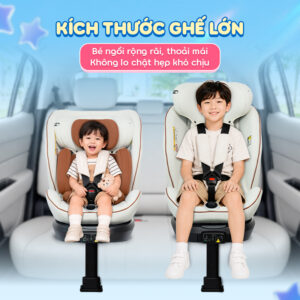 Ghế ngồi ô tô cho bé Chilux X70 - Kích thước ghế lớn, độ nghiêng tùy chỉnh linh hoạt - Ảnh 11