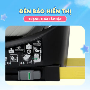 Ghế ngồi ô tô cho bé Chilux X70 - Kích thước ghế lớn, độ nghiêng tùy chỉnh linh hoạt - Ảnh 13