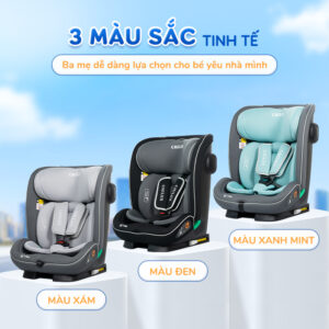 Ghế ngồi ô tô cho bé Chilux P004 - Đạt chuẩn I-size an toàn, hệ thống giảm chấn cao - Ảnh 6