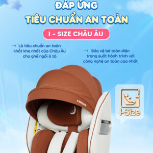 Ghế ngồi ô tô cho bé Chilux X70 - Kích thước ghế lớn, độ nghiêng tùy chỉnh linh hoạt - Ảnh 5