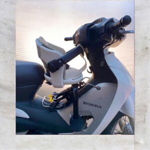 Ghế ngồi xe máy Airblade, xe số, xe côn exciter, nvx, AB an toàn cho trẻ em - Ảnh 15