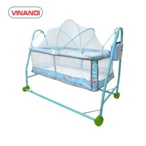 Nôi em bé tự động khung thép VINANOI – N20 - Ảnh 3